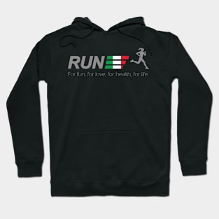 Run for life Italy Hoodie